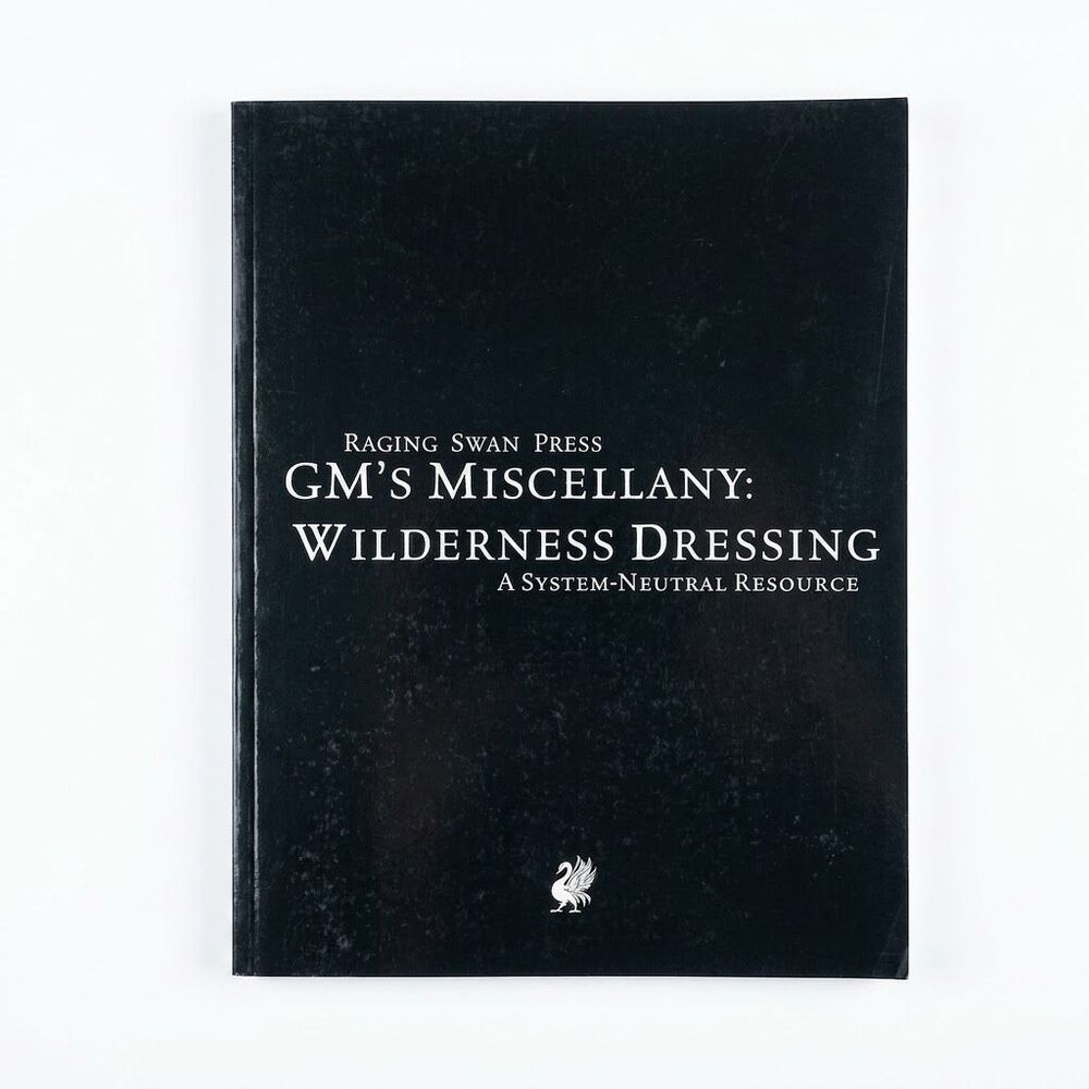 ⁠Raging Swan Press GM'S MISCELLANY WILDERNESS DRESSING System-Neutral TTRPG